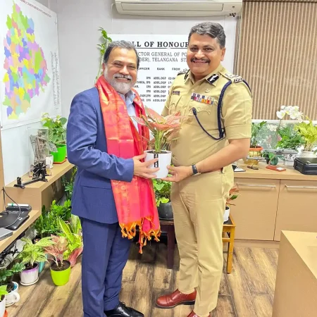 Additional DGP L O Telangana state Police at Hyderabad