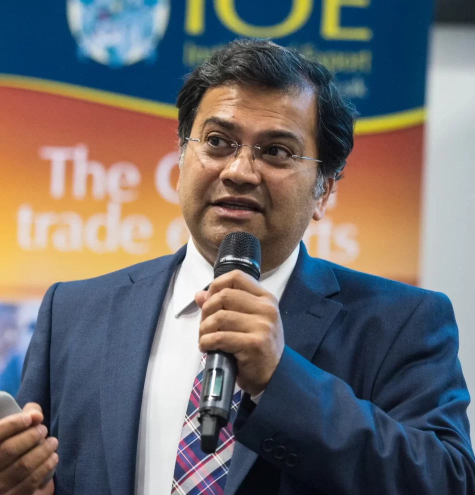 At Institute of Export event