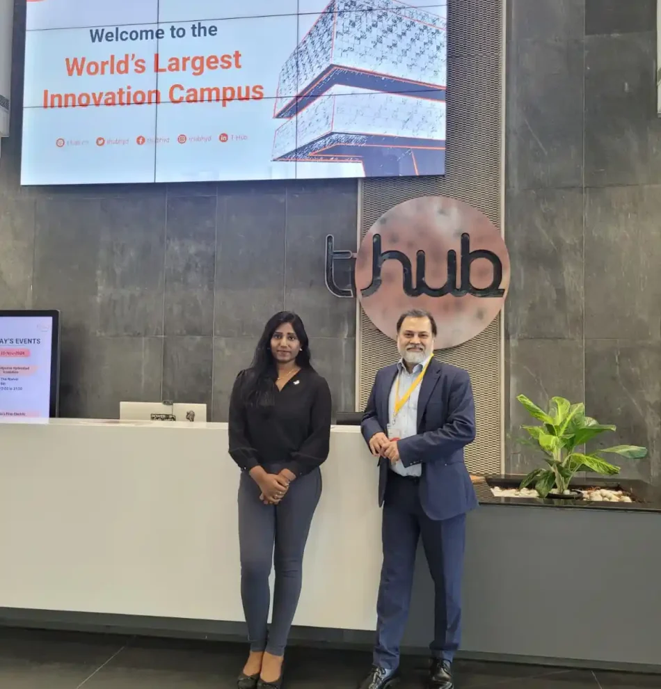 At Technology Hub, Hyderabad