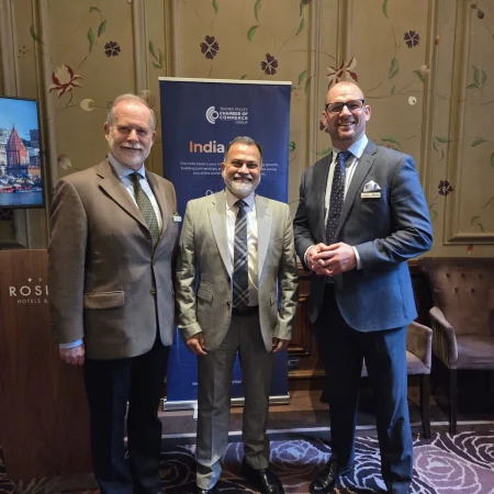 With President & CEO, Thames Valley Chamber of Commerce