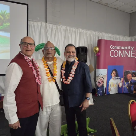With Chair n CEO of Community Connex