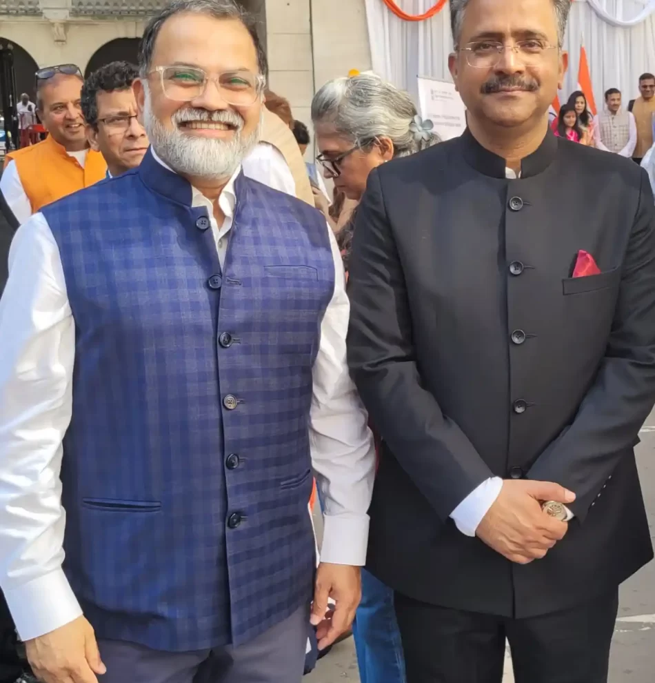 With Co-ordination Minister-HCI on 79 Independence day