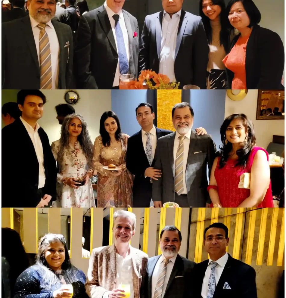 With Corporates -London Diwali party