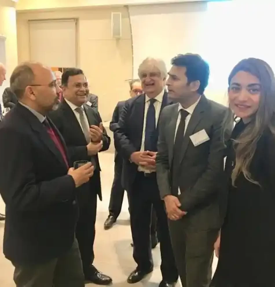 With Economics Minister -HCI