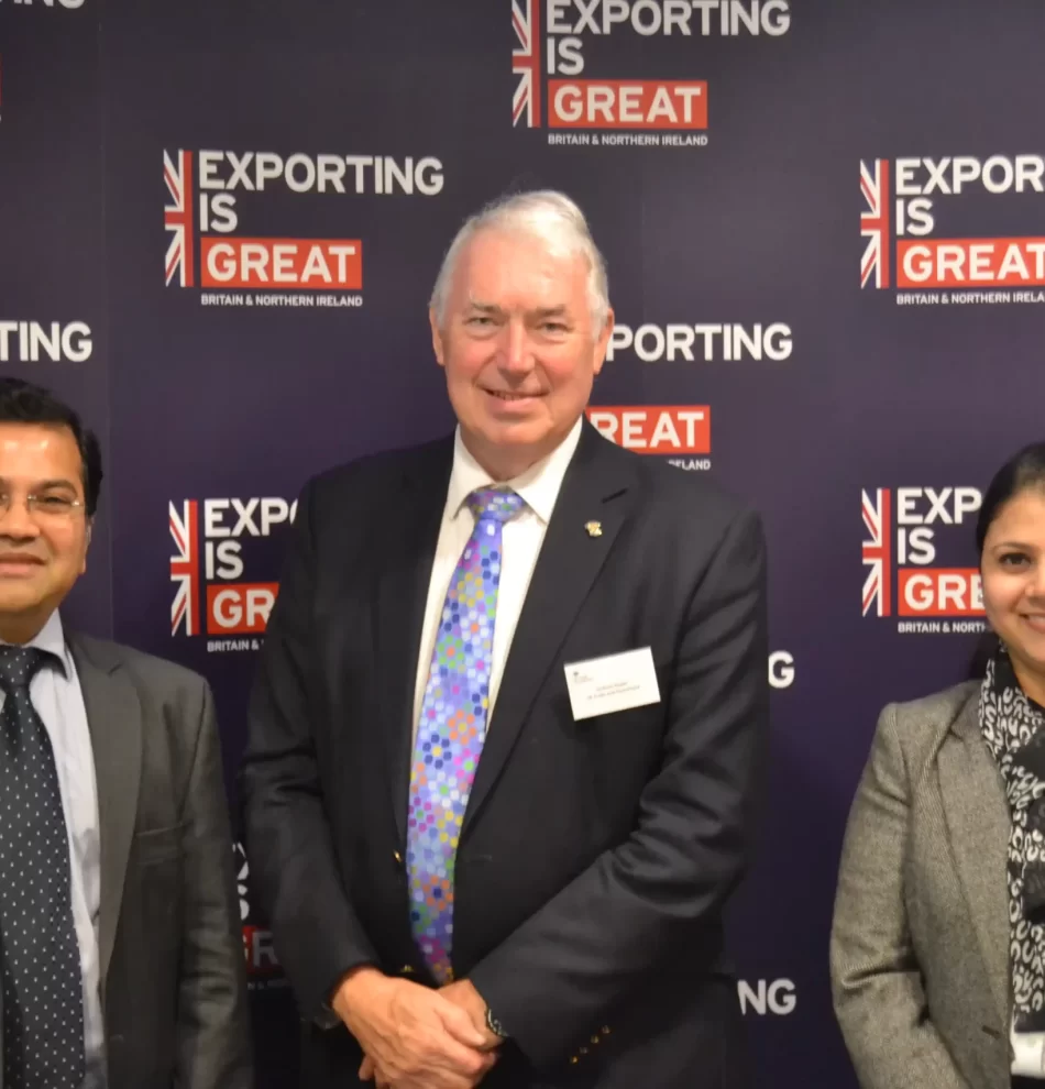 With Graham Thorpe, DIT