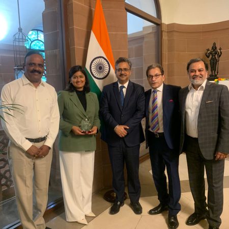 With HCI & first Indian mother to swim English Channel