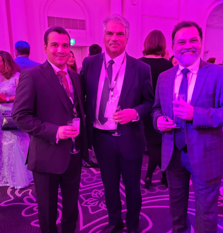 With Harjinder Kang, UK Trade Commissioner for India & Pushkar Kapole, Policy Advisor, FCDO