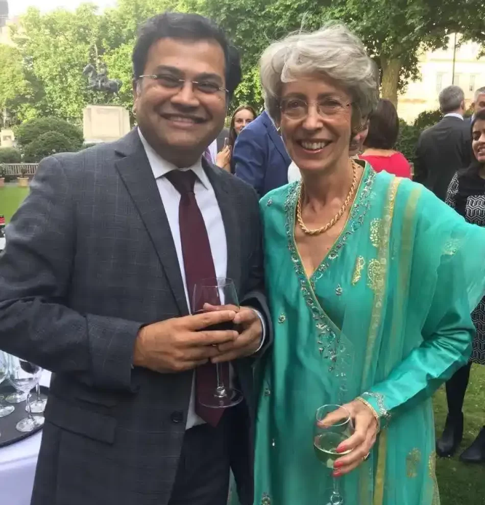 With Patricia Hewitt, former health secretary, UK Govt