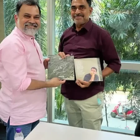 With Sayaji Shinde, actor & activist