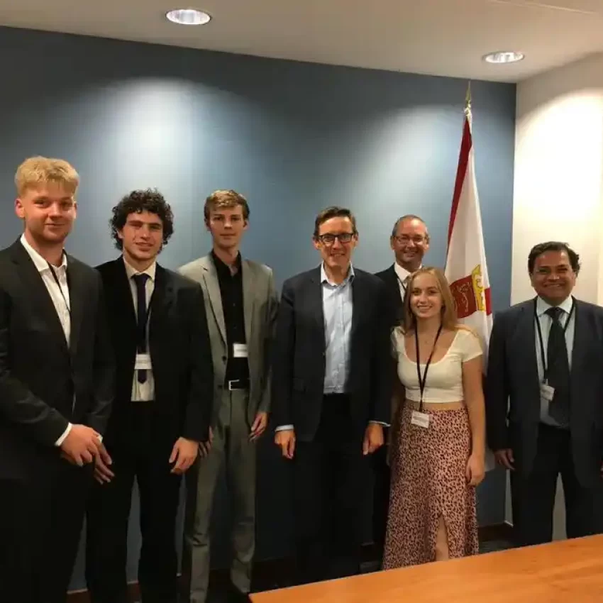 with Ministers, Jersey Government